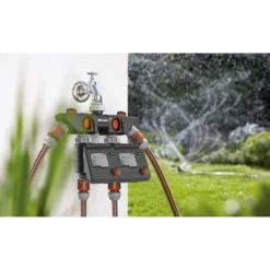 4-weg Waterverdeler - Gardena -Goedkope Groen Tuin Geluk Winkel 4 weg waterverdeler gardena 3 10