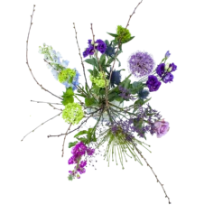 Boeket Biezen Middel