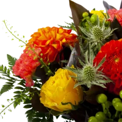 Boeket Dahlia Middel -Goedkope Groen Tuin Geluk Winkel boeket dahlia boeketten 4 3 1