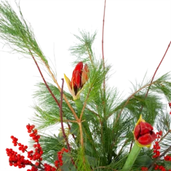 Boeket Deluxe Winter Middel -Goedkope Groen Tuin Geluk Winkel boeket deluxe winter boeketten 3 1