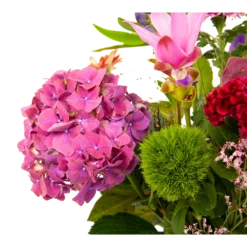 Boeket Paarse Passie Klein -Goedkope Groen Tuin Geluk Winkel boeket paarse passie klein boeketten 3