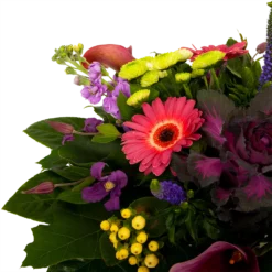 Boeket Purple Groot -Goedkope Groen Tuin Geluk Winkel boeket purple groot boeketten 3 1