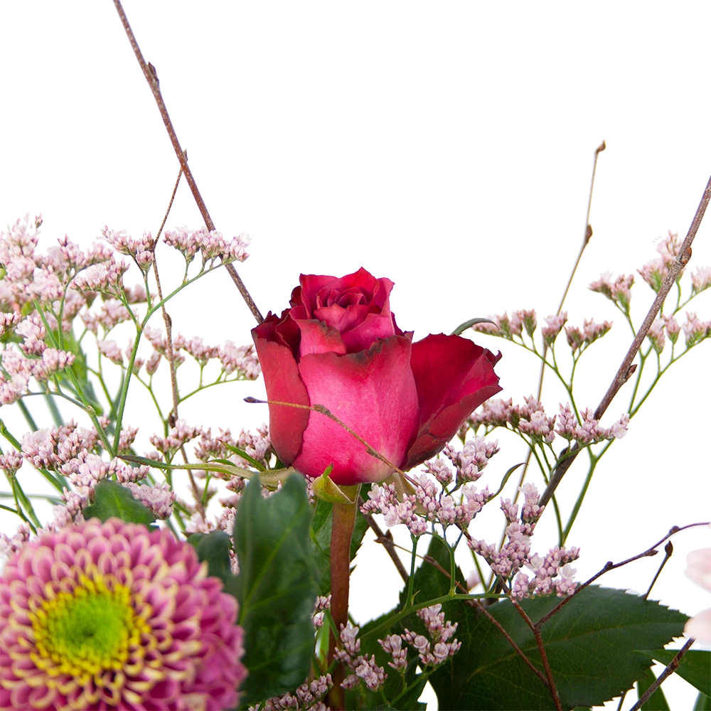 Boeket Roze Verrassing Middel 5 Boeket Roze Verrassing Middel - Afbeelding 3