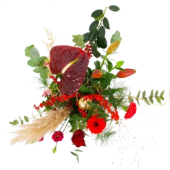 Boeket Winterse Pluim Middel -Goedkope Groen Tuin Geluk Winkel boeket winterse pluim boeketten 2 1 2