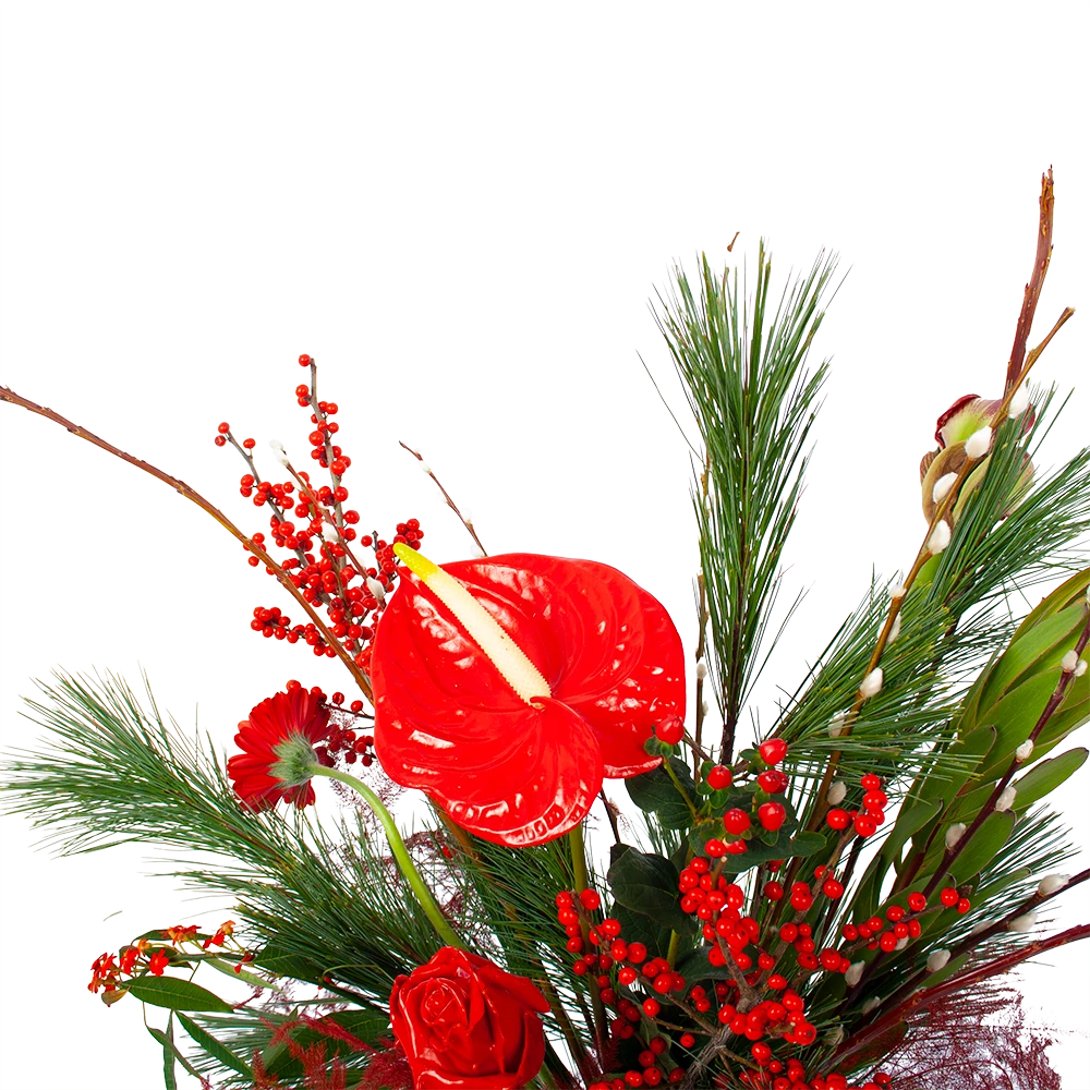 Boeket Winterwonderland Middel 5 Boeket Winterwonderland Middel - Afbeelding 3