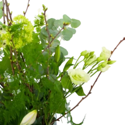 Boeket Witte Winter Klein -Goedkope Groen Tuin Geluk Winkel boeket witte winter boeketten 3