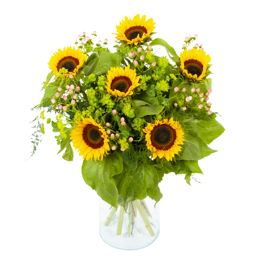 Boeket Zonnestraal Middel 3 Boeket Zonnestraal Middel