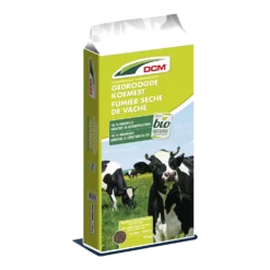 DCM Gedroogde Koemest - 10kg - Tuinplanten Voeding, Gazonmeststof