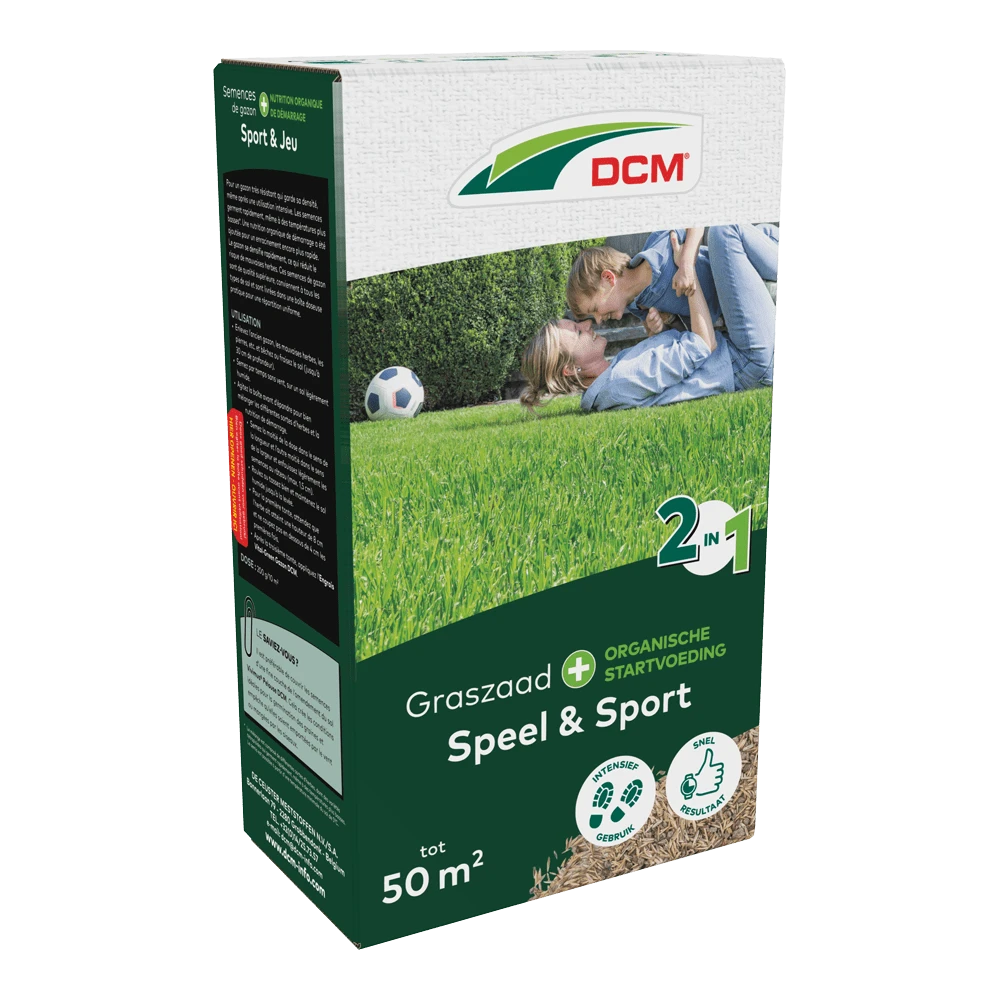 DCM Graszaad Plus Speel & Sport - 50m2 - 1kg - Graszaad 3 DCM Graszaad Plus Speel & Sport - 50m2 - 1kg - Graszaad