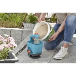 Handstrooier - M - Gardena -Goedkope Groen Tuin Geluk Winkel handstrooier m gardena 5 4