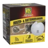 KB Muizenverjager En Rattenverjager Ultrasoon 60mu00b2 - Insecten En Ongedierte -Goedkope Groen Tuin Geluk Winkel kb muizenverjager en rattenverjager ultrasoon 60m insecten en ongedierte 1 1