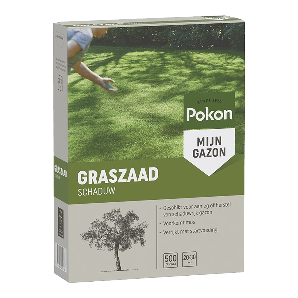 Pokon Graszaad Schaduw 500gr - Graszaad 3 Pokon Graszaad Schaduw 500gr - Graszaad