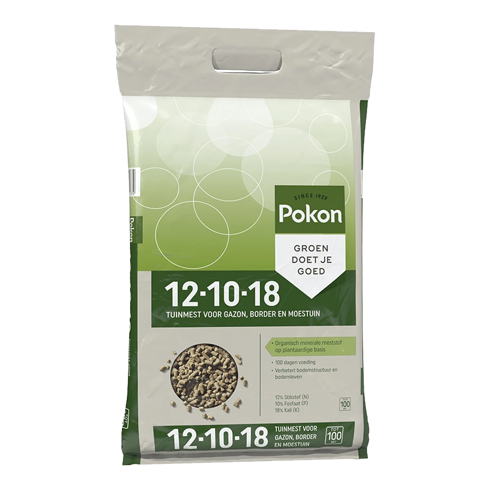 Pokon Tuinmest 12-10-18 3,75kg - Tuinplanten Voeding, Gazonmeststof 3 Pokon Tuinmest 12-10-18 3,75kg - Tuinplanten Voeding, Gazonmeststof